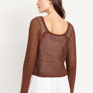 Open-Knit Sweater